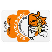 Pet Helper's Flexi Magnet Magneet (Horizontaal)