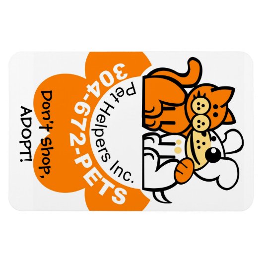 Pet Helper's Flexi Magnet Magneet (Horizontaal)