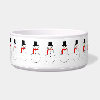 Pet het sneeuw voerbakje