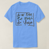 Pet-honden T-shirt (Design voorkant)