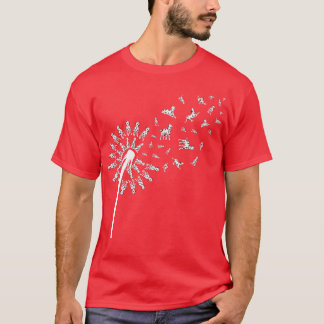 Pet Hondenliefhebber Dog Dandelion Hondenras Dalma T-shirt