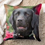 Pet Hondenliefhebber Eenvoudig aangepast 2 foto Kussen<br><div class="desc">Alles ziet er beter uit met het afbeelding van je huisdier erop! Voeg plezier en stijl aan om het even welke ruimte met uw douaneTapeltje van de huisfoto toe. Voeg uw favoriete foto aan deze zachte kussen toe en pas met de naam van uw huisdier aan. Een soort unieke gave...</div>