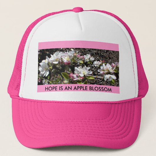 PET: HOOP IS EEN APPELBLOSSOM TRUCKER PET (Voorkant)