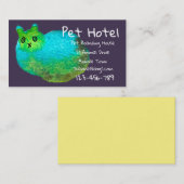 Pet Hotel boarding cat professional Visitekaartje (Voorkant / Achterkant)