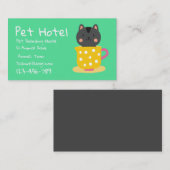 Pet Hotel boarding kennel professional Visitekaartje (Voorkant / Achterkant)