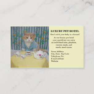 Pet Hotel Visitekaartje