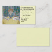 Pet Hotel Visitekaartje (Voorkant / Achterkant)