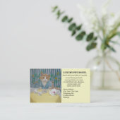 Pet Hotel Visitekaartje (Staand voorkant)