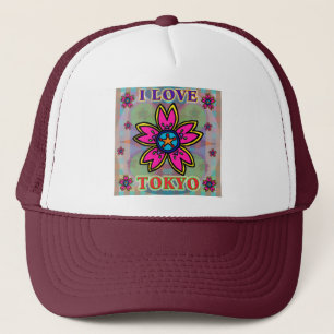 pet "I HOVE TOKYO"-bloemen