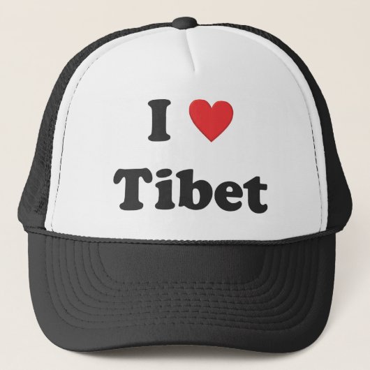 pet "I love TIbet" (Voorkant)