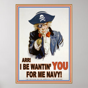 Pet in Sam's marine Poster