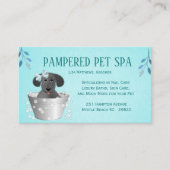 Pet in Visitekaartje van de spoelboer (Voorkant)