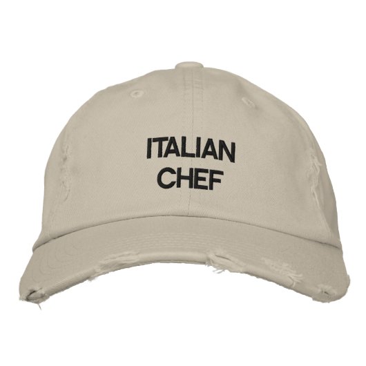 pet "ITALIAANSE CHEF" (Voorkant)