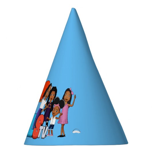 PET JOOLS TV ®️ Blue Party Feesthoedjes (Rechts)