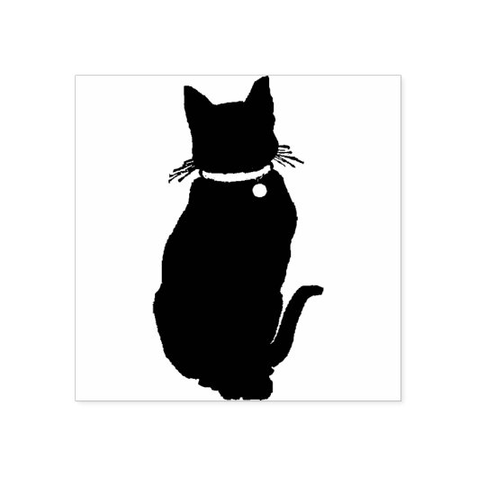 Pet kat Rubber stempels (Afrduk)