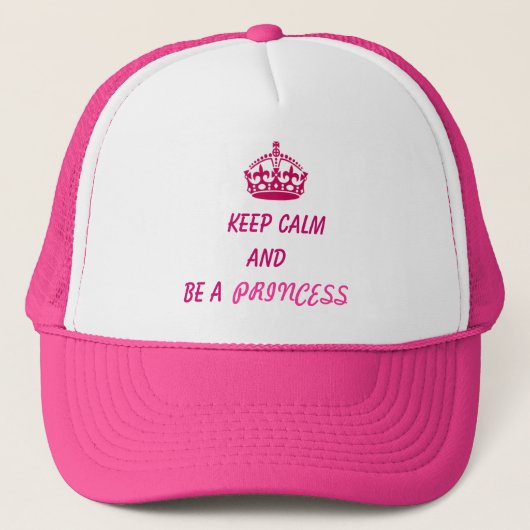 Pet keep calm and be a princess (Voorkant)