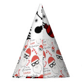 Pet kerstfeest feesthoedjes (Achterkant)