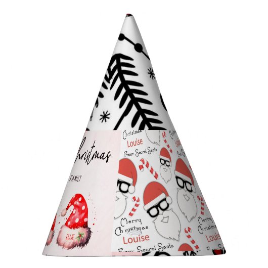 Pet kerstfeest feesthoedjes (Rechts)