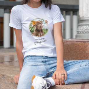 Pet Kerstmis - Persoonlijke foto van Dog T-shirt