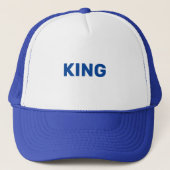 Pet King Pet Custom Tekst Trucker Hoeden of Petten (Voorkant)