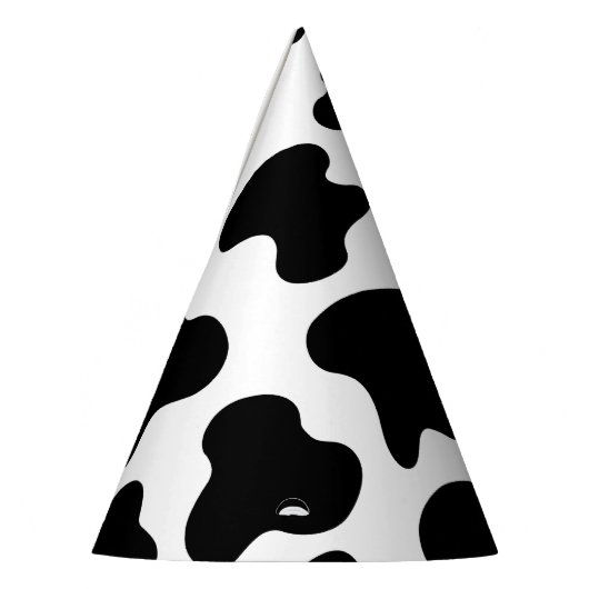 Pet koe afdrukpartij feesthoedjes (Links)