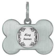 PET-label Beenderen Bloemenringdrager