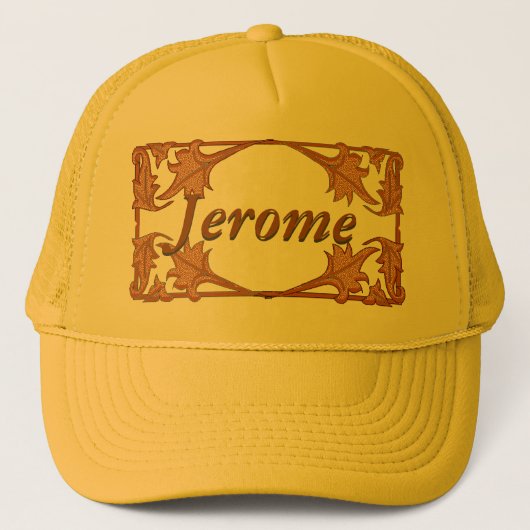 Pet - Leafy Bracket Lijst met naam (Voorkant)