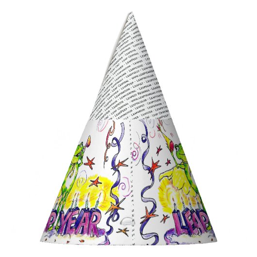 Pet leien jaar feesthoedjes (Links)