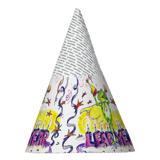 Pet leien jaar feesthoedjes (Rechts)