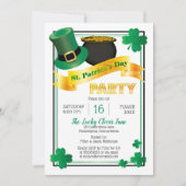 Pet Leprechaun |Plein van de dag van de Gouden Sin Kaart (Voorkant)