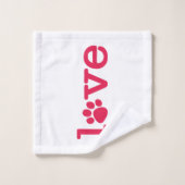 Pet-liefde Bad Handdoek (Wasdoekje)