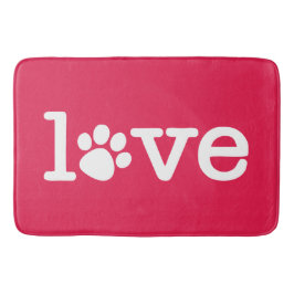 Pet-liefde Badmat