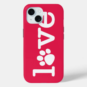 Pet-liefde iPhone 15 Case