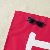 Pet-liefde Strandlaken (In situ)