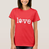 Pet-liefde T-shirt (Voorkant)