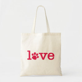 Pet-liefde Tote Bag