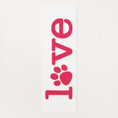 Pet-liefde Yogamat (Achterkant)