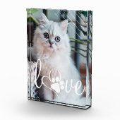 Pet Life Love | Foto Paw Print Heart (Rechts)