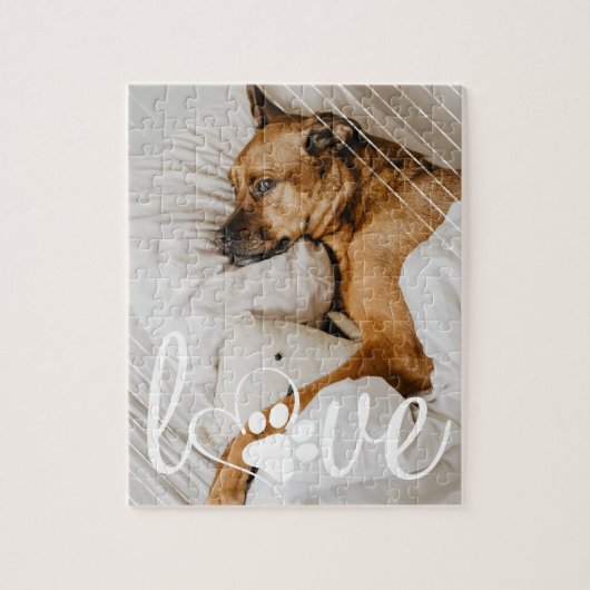 Pet Life Love | Foto's voor het afdrukken van Paw Legpuzzel (Verticaal)