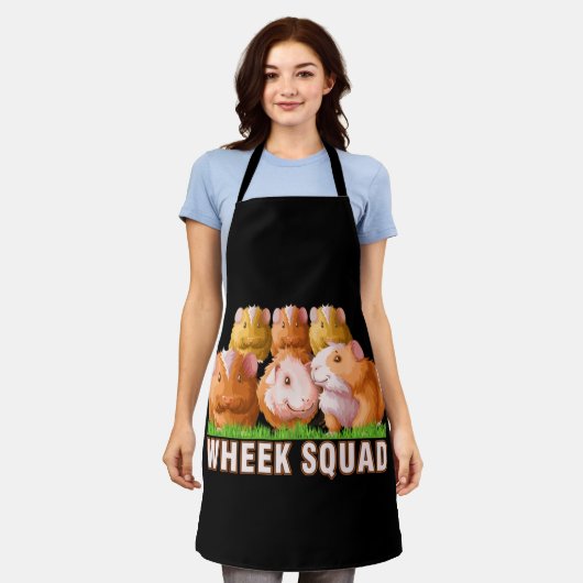 Pet looppas van het schiereiland Cute Guinea Schort (Gedragen)