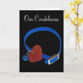 Pet Loopt sympathie Blauwe kraag Sjabloon van het  (Gele Bloem)