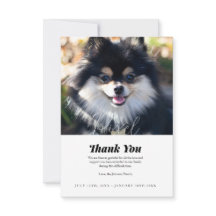 Pet Loss Bedankt voor je sympathiekaart