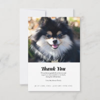 Pet Loss Bedankt voor je sympathiekaart