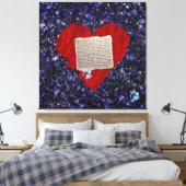 Pet Loss Bereavement Henry Scot Holland 1827 Text Canvas Afdruk (Insitu (Slaapkamer))