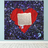 Pet Loss Bereavement Henry Scot Holland 1827 Text Canvas Afdruk (Insitu (Houten vloer))