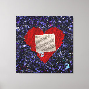 Pet Loss Bereavement Henry Scot Holland 1827 Text Canvas Afdruk