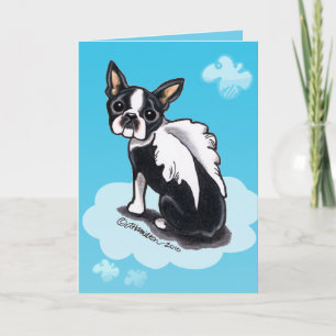 Pet Loss Boston Terrier Kaart