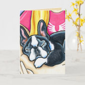 Pet Loss Dog Gezegde Goodbye Tribution Kaart (Gele Bloem)