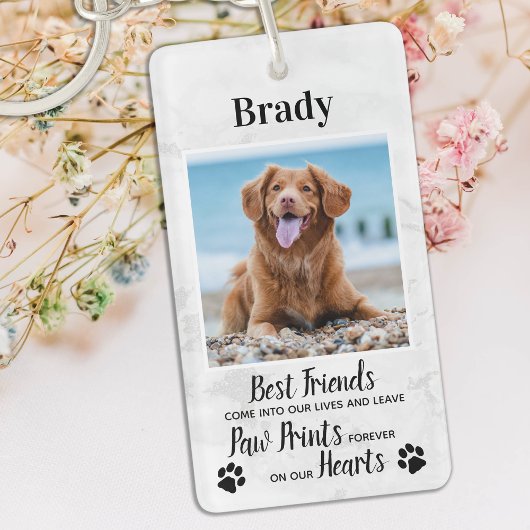 Pet Loss Dog Pet Memorial Sleutelhanger