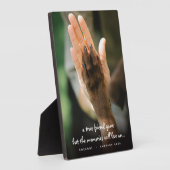 Pet Loss Dog Photo Remembrance Plaque Fotoplaat (Zijkant)